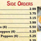 Roedgaard Camping Menu