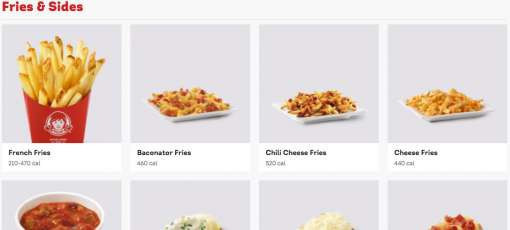Burger King Menu