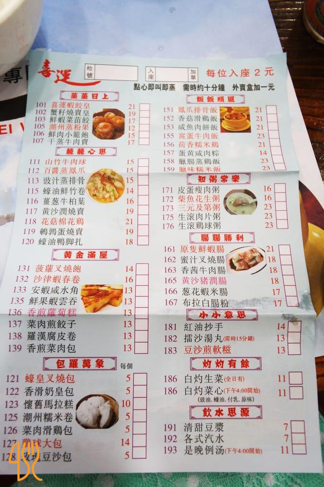Lokken Strandgaard Menu
