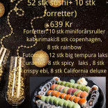 Shibuya Sushi Menu
