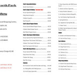 Lazio Pizzeria Menu