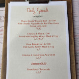 Spisehuset Menu