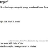 Burger King Menu