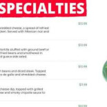 Pizza Steak House Menu