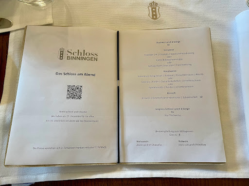 Thummelumsen Menu