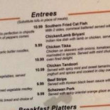 Ali Baba Pizza Menu