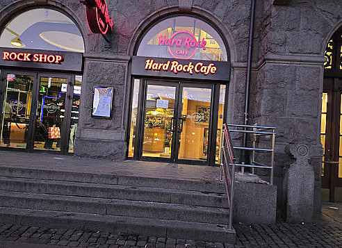 Hard Rock Cafe Copenhagen Udenfor