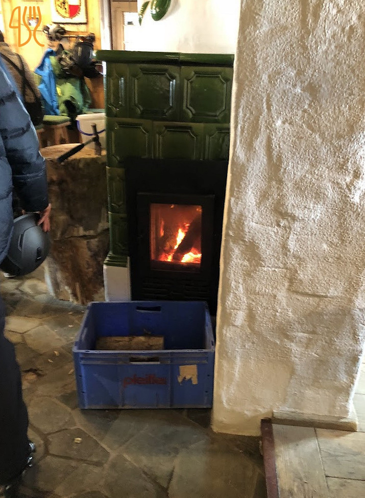 Cafe-munter Udenfor