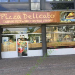 Delicato Stenovns Pizza Udenfor