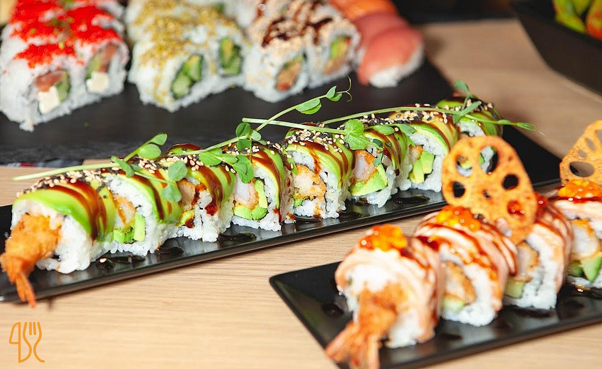 Insu Sushi Rosengårdcenteret Mad
