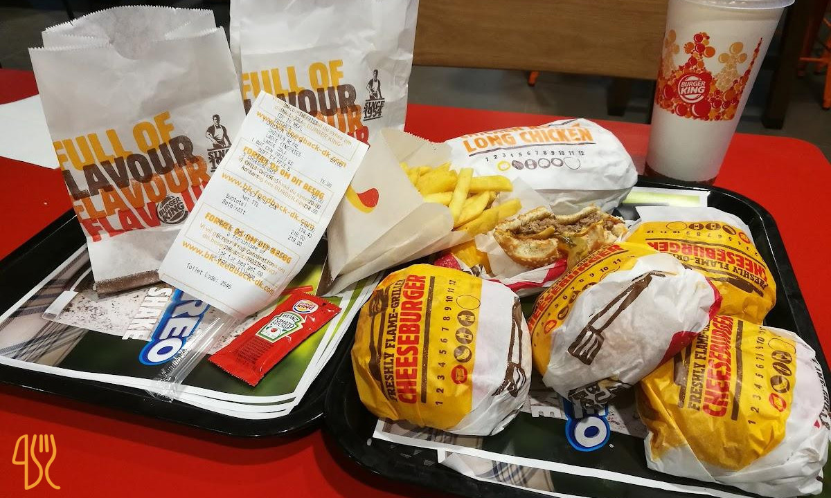 Burger King Menu
