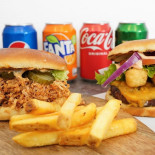 Hotstone Flame Grilled Burger Mad