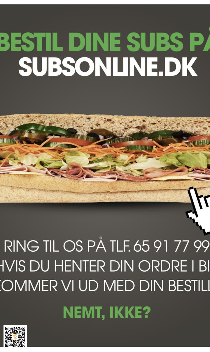 Submarine Menu