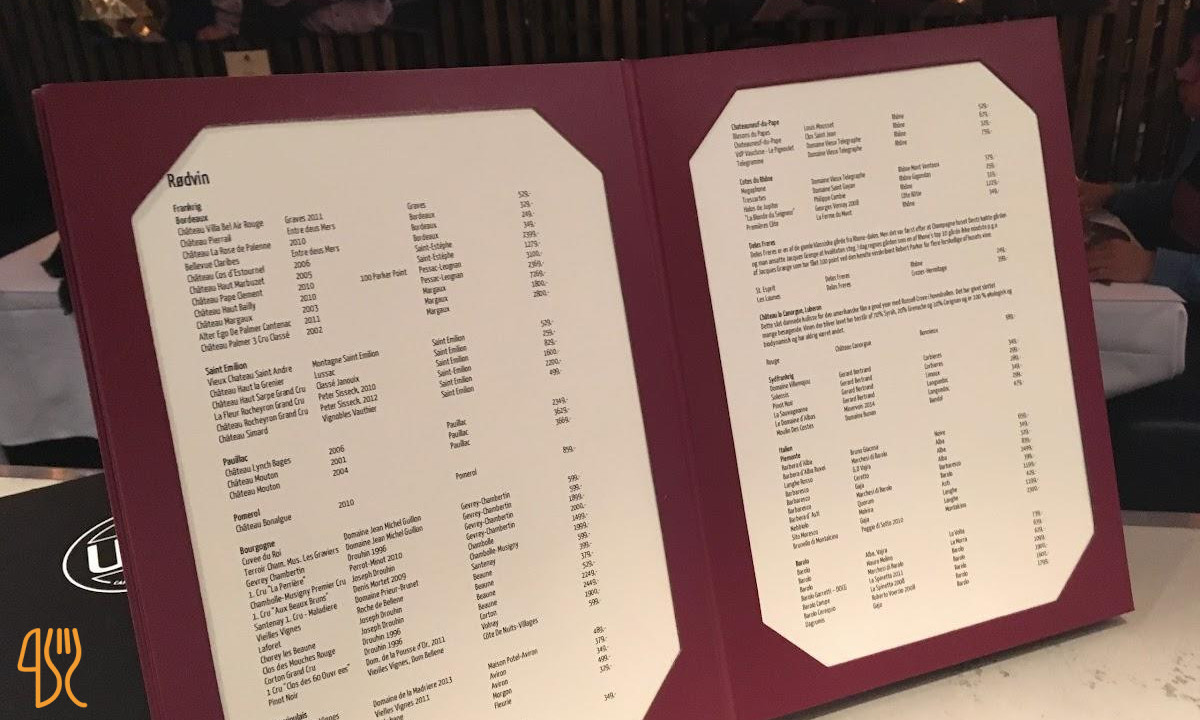 Ubn Menu