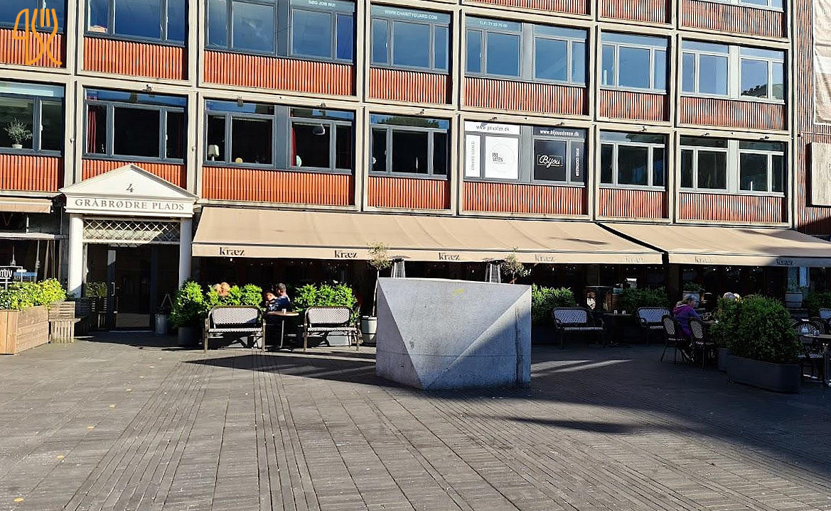 Café Vivaldi Vestergade Udenfor