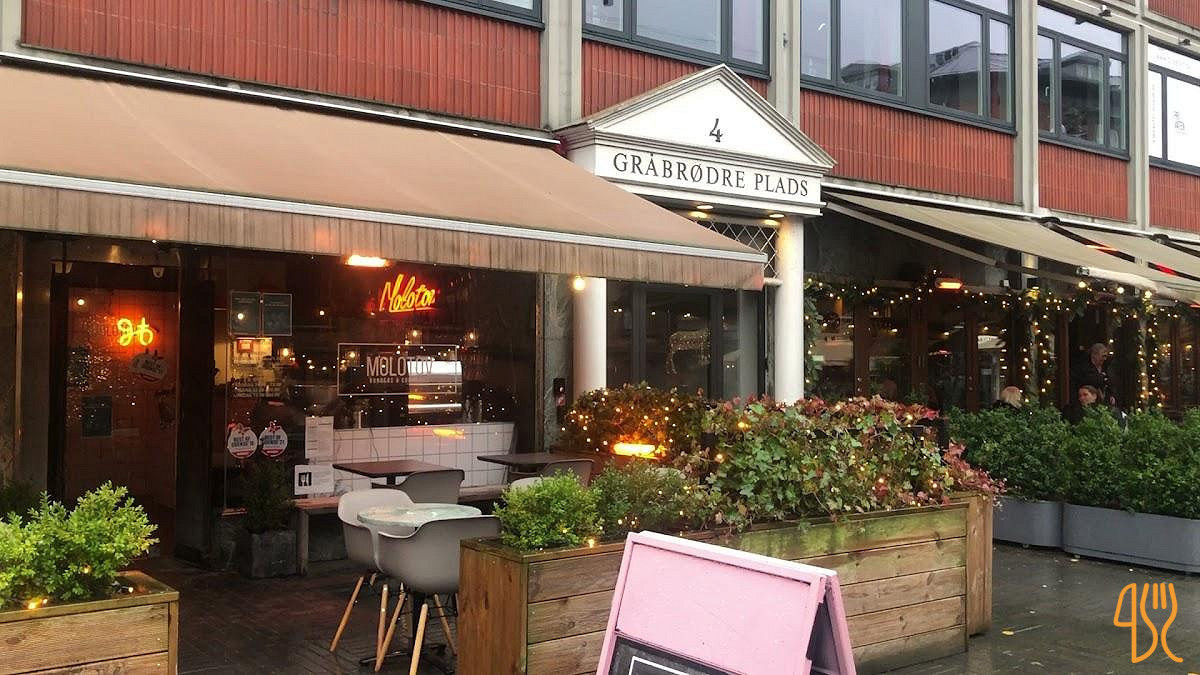 Café Vivaldi Vestergade Udenfor