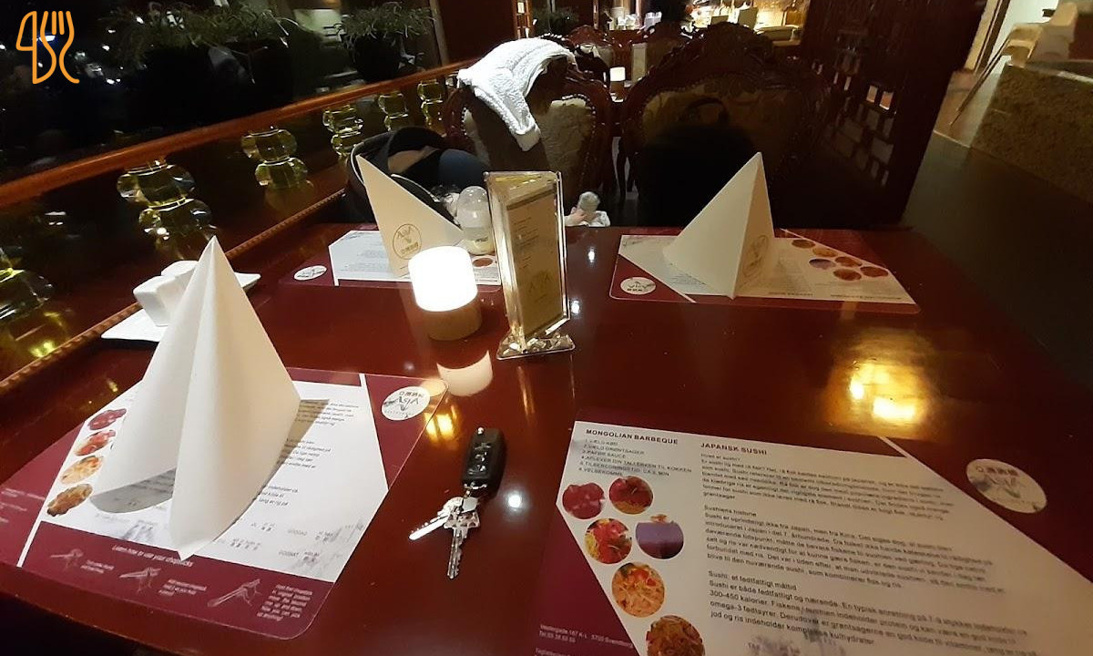 Asia Odense Aps Menu