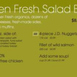 Joci Sushi Menu