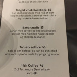 Jensen's Boefhus Menu