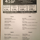 Italiano Menu