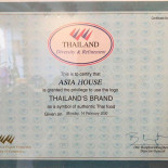 Asia House Menu