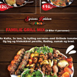 Syriens Køkken Menu