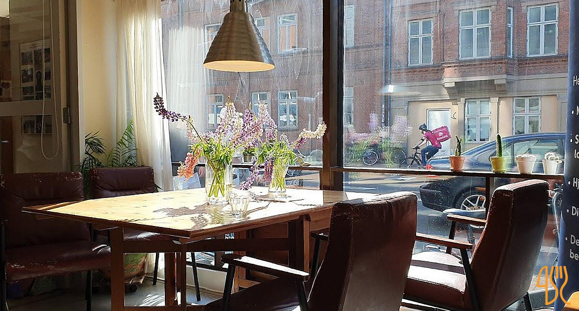 Cafe-paraplyen Inde