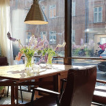 Cafe-paraplyen Inde