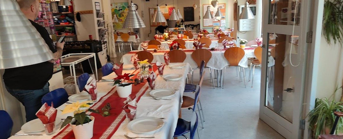 Cafe-paraplyen Inde