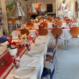 Cafe-paraplyen Inde