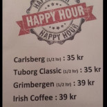 The Boat House Menu