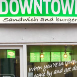 Downtown Sandwich Burgers Udenfor