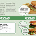 Downtown Sandwich Burgers Menu