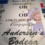 Andersens Bodega Menu