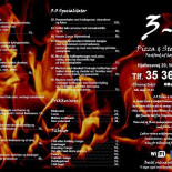 3-3 Pizza Menu