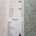 La Luna Menu