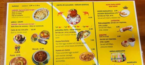 Tight Menu