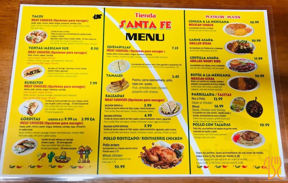 Tight Menu