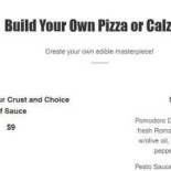 City Pizza Menu