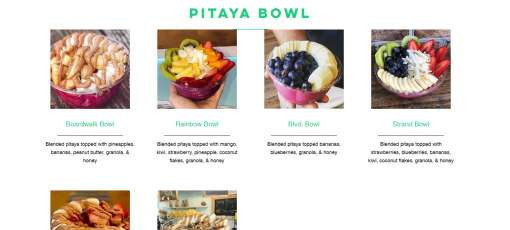 Cafe Magma Menu