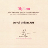 Royal Indian Valby Menu