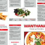 Wanthanas Menu