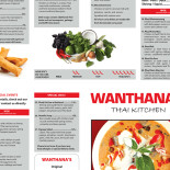 Wanthanas Menu