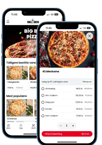 Big Ben Cafe Menu