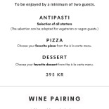 Mamemi Pizzeria Menu