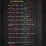 Madonna Burgerbar Menu