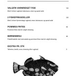 Prinsebroen Menu