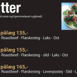 Hillerød Smørrebrød Menu