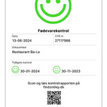 Kinesisk Ba-le Menu