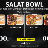 Pita Hytten Menu